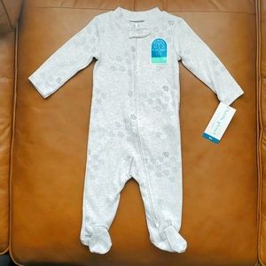 NWT | Footie sleeper with 2 way zipper